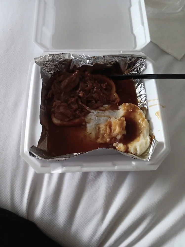 Open Face Roast Beef Sandwich